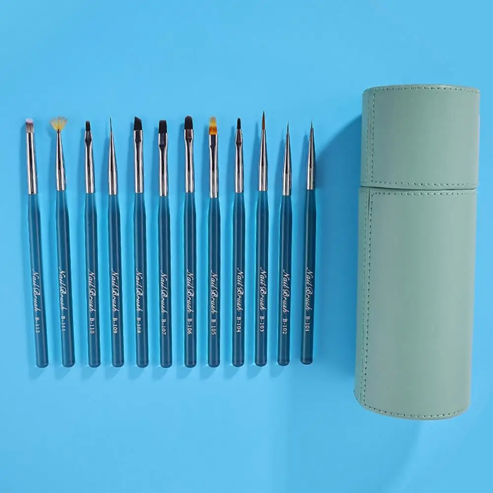 

1 Set Nail Art Liner Good Manicures Brush Nail Painting Drawing Pen Set Wide Application Labor-saving Nail Drawing Pen