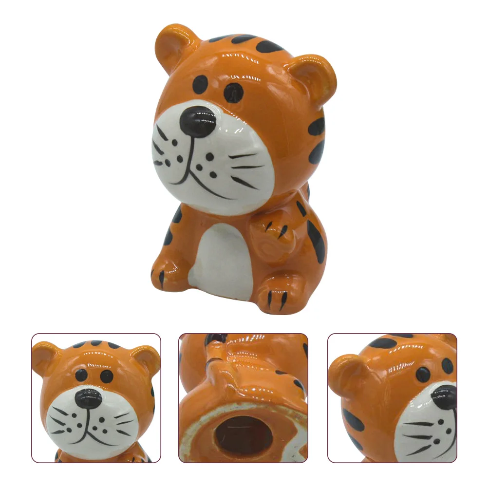 

Piggy Bank Coin Saving Box Tiger Piggy Bank Tiger Shape Saving Pot Money Container for Men Kids Children