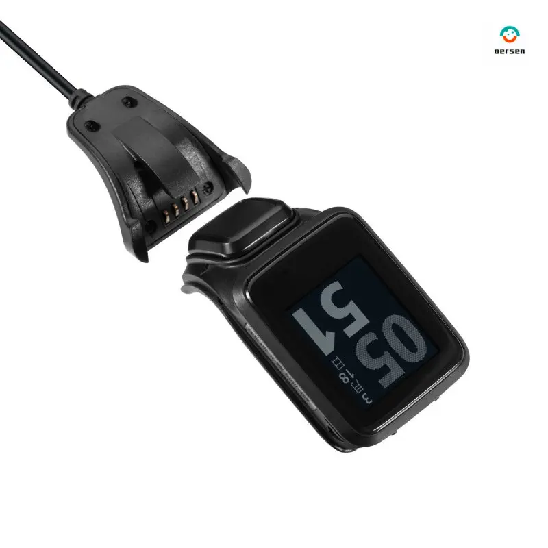 Charging Cable Cord Wire Transfer Data Sync USB Charger Clip for TOMTOM 1 2 3 Runner Golfer GPS Smart Watch