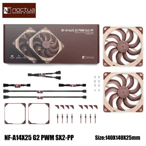 Корпусной вентилятор Noctua NF-A14X25 G2 PWM SX2