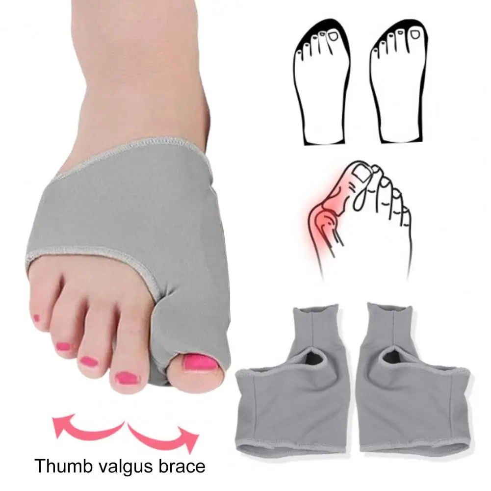 

Toe Separator Hallux Valgus Bunion Corrector Orthotics Feet Bone Thumb Adjuster Correction Pedicure Sock Straightener