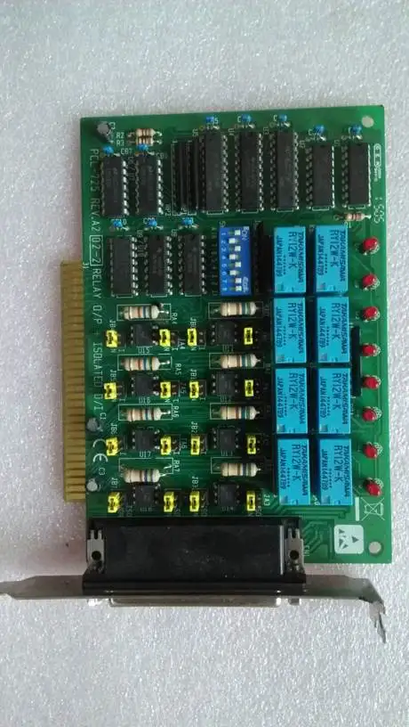 100% Test Working PCL-725 Relay Output And Isolated Digital Input Card