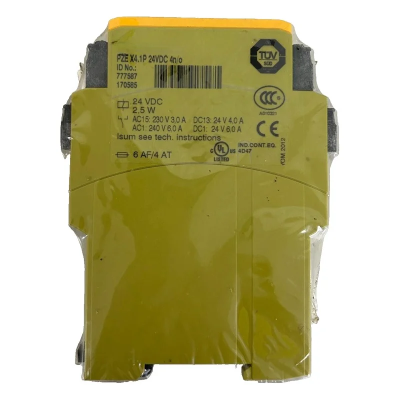 Релейный модуль безопасности для Pilz PZE X4.1P 24VDC 4n/o 777587