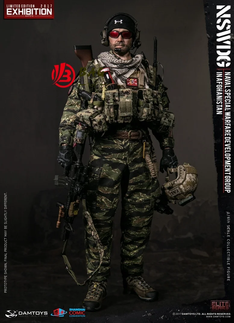 1/6 экшн-фигурки модель DAMTOYS DAM78049 SHCC2017 Seal NSWDG в Афганистане