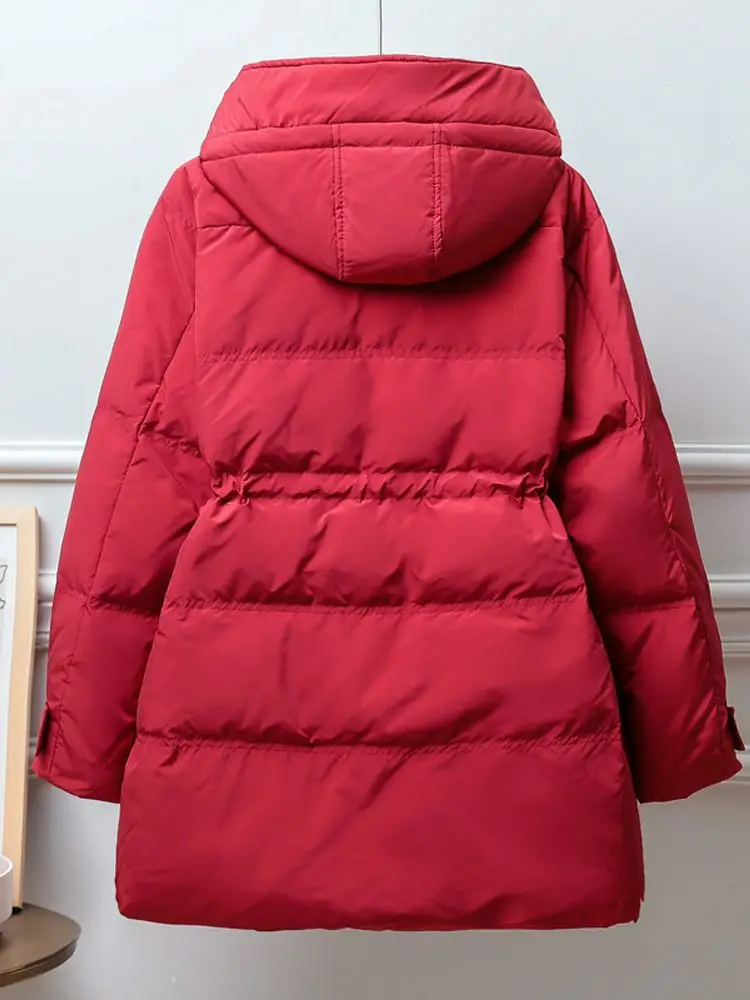 New Women Down Jacket White Duck Down Jackets Winter Warm Coats And Parkas Female Outwear