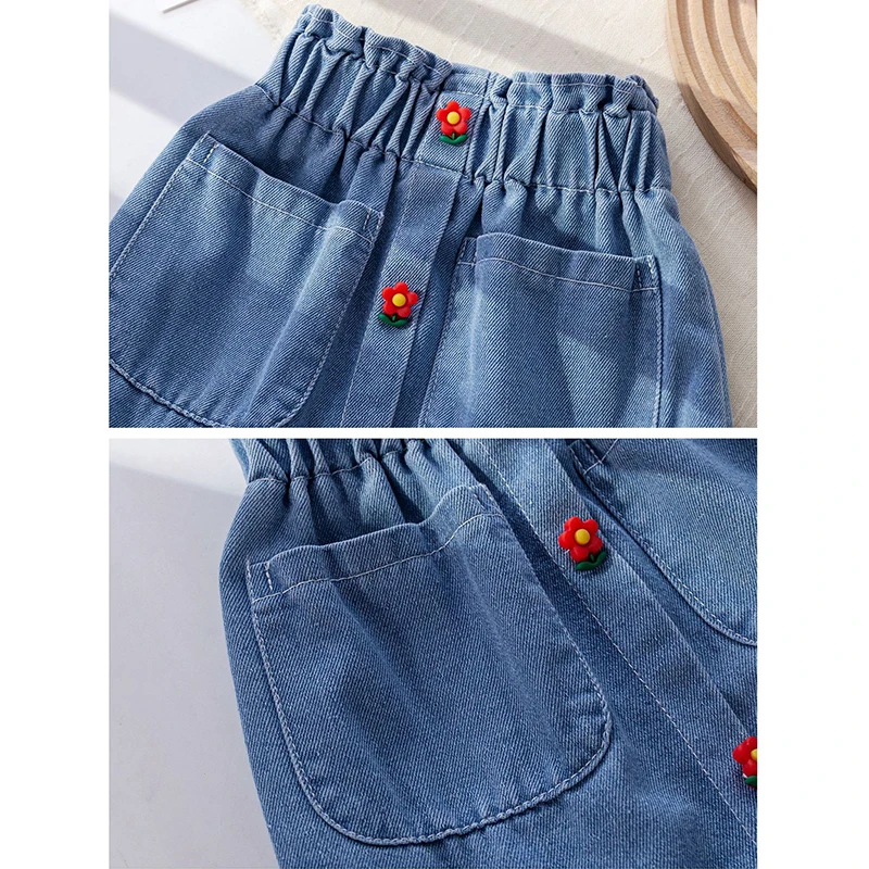 Джинсовая юбка для девочек