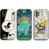 pokemon pikachu bandai phone cases for samsung galaxy a51 4g a51 5g a71 4g a71 5g a52 4g a52 5g a72 4g a72 5g back cover