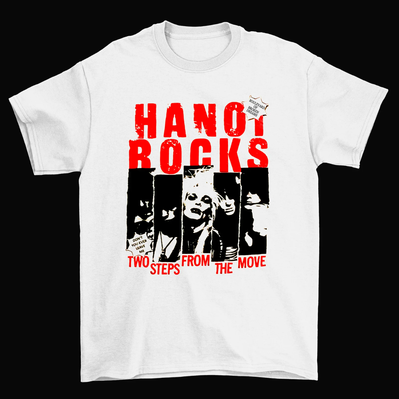 

HANOI ROCKS ROCK n ROLL Christmas Cotton T-Shirt Tee Shirts