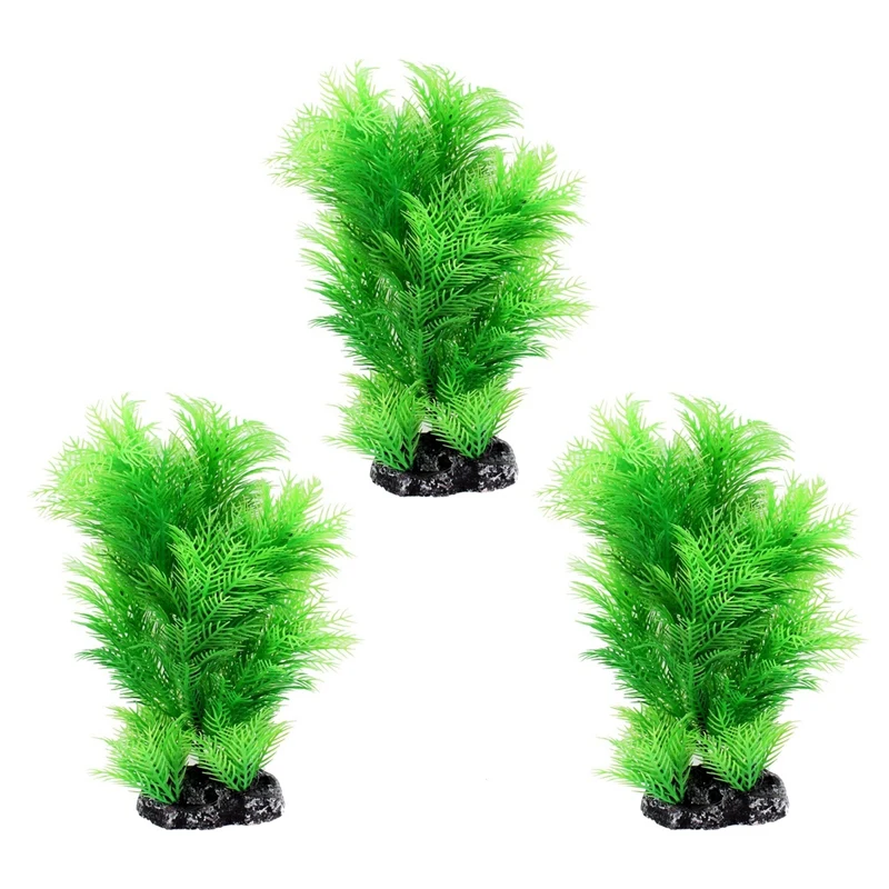 

Искусственное украшение для аквариума 3X, размер тела 16 см, зеленый