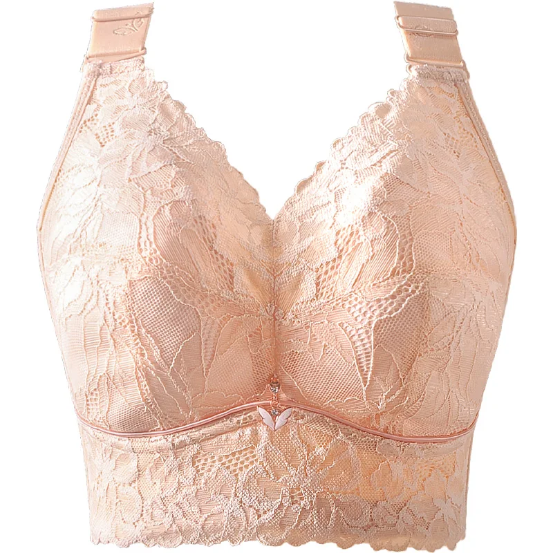Bras for Women Lace Bra Push Up Bra Plus Size Bra Wire Free Lingerie Underwear Women Backless Bra Sexy Bras Tops Woman Clothes