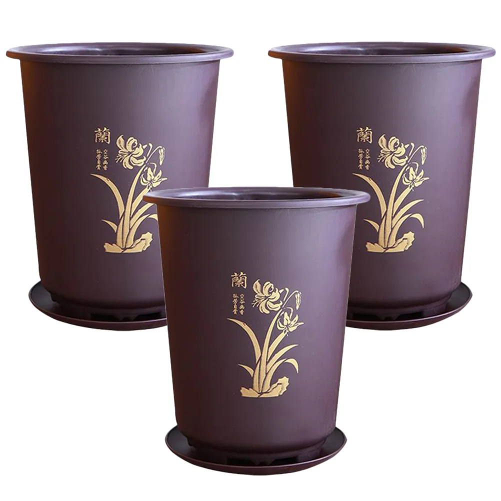 

Pot Pots Nurseryflower Garden Orchid Planter Growingtraystation Starter Germination Greenhouse Smallcylinder Plantersceramic