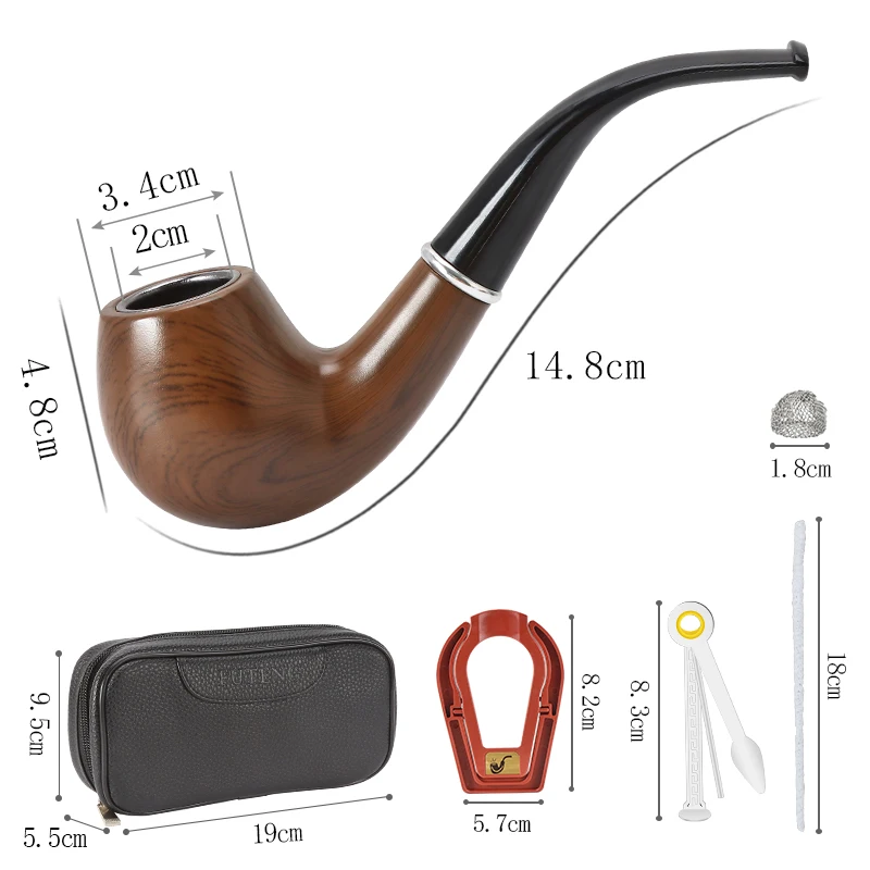 Набор мягких полиуретановых сумок Классическая деревянная мельница для трав