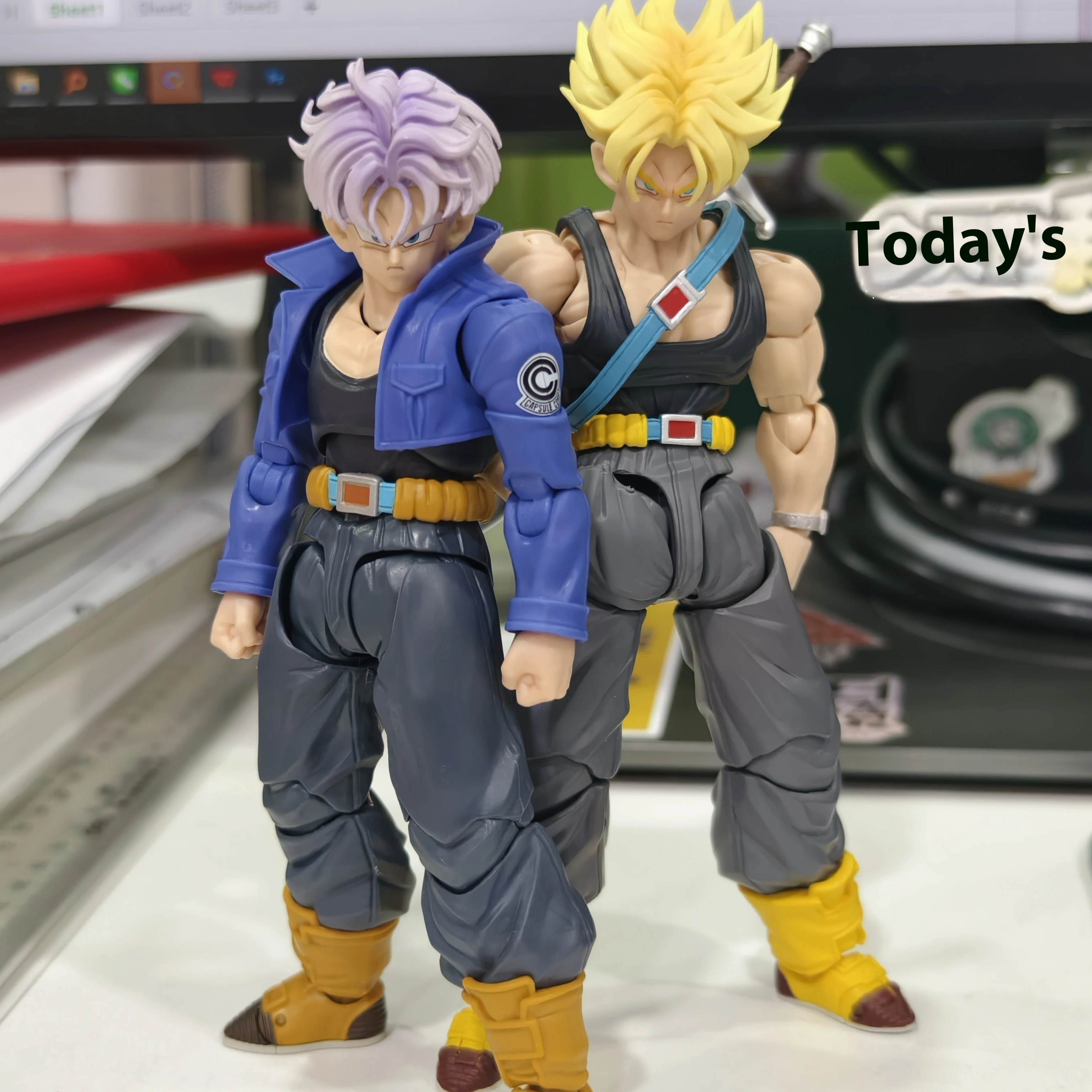 В наличии Dragon Ball Tonsenarttoys Tangsen Mushroom Torankusu Shf Подвижная Коллекционная Фигурка Аниме