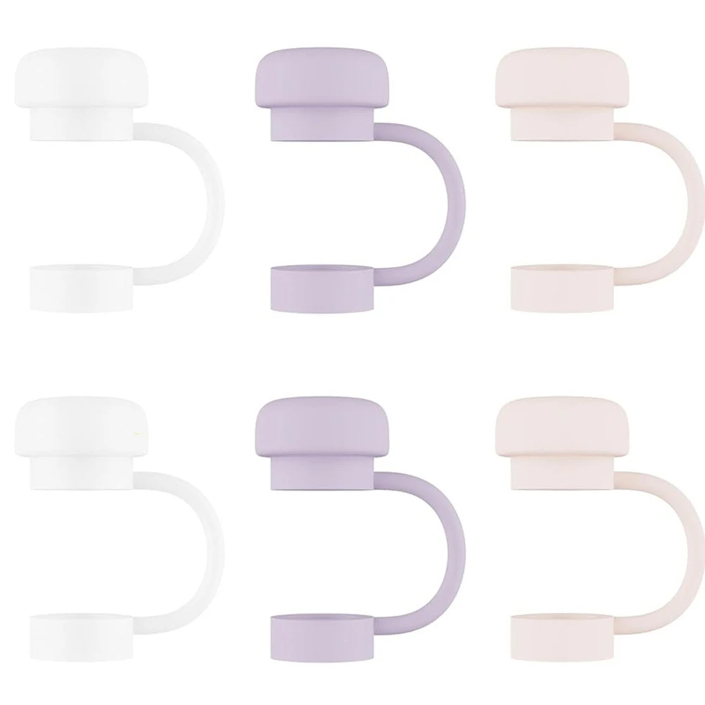 1 шт. многоразовая креативная силиконовая соломинка брызгозащищенная