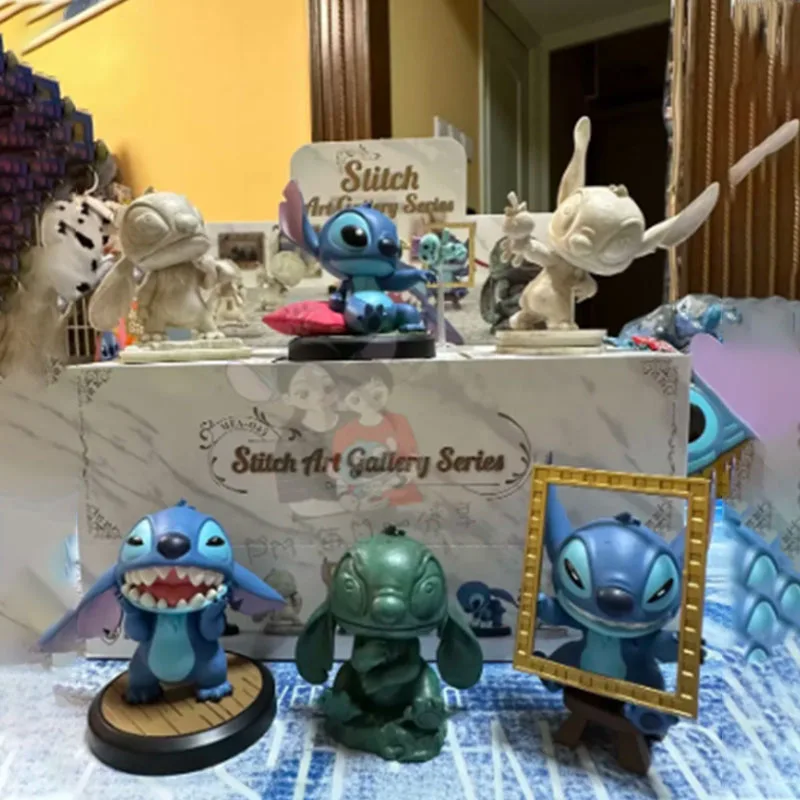 Disney Лило и Ститч технические искусства серия музеев ПВХ Модель Изысканные милые