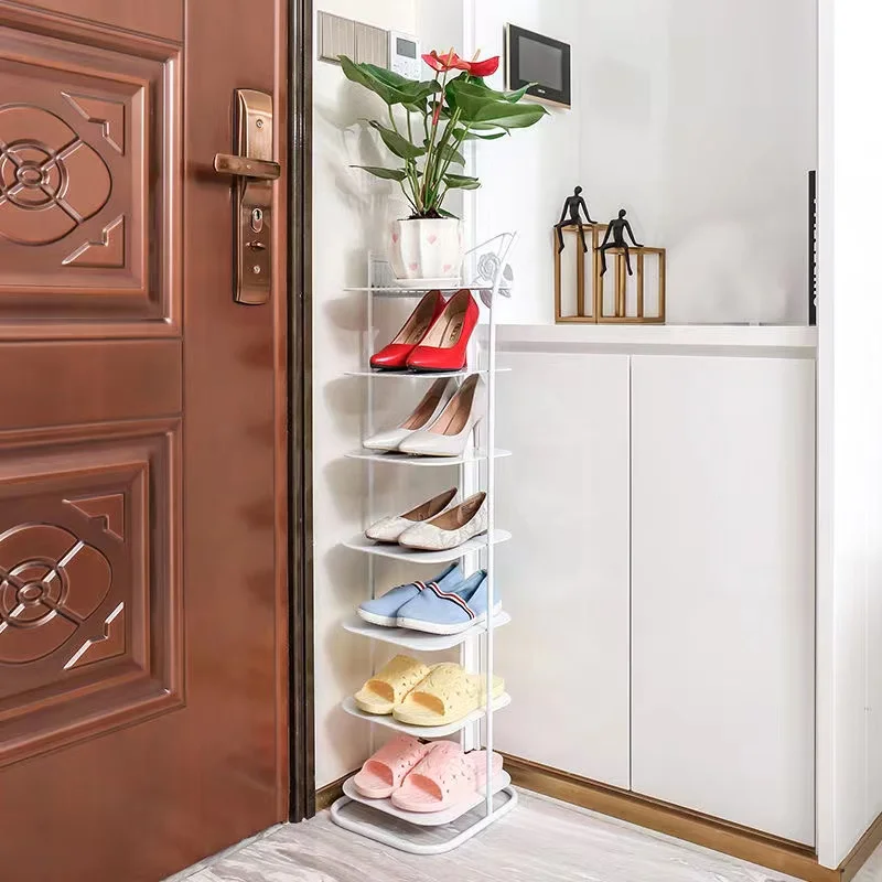 Shoe Rack Household Space Saving Multi-function Economical Cabinet Modern Easy Assembly Iron Multilayer Storage Shelf |
