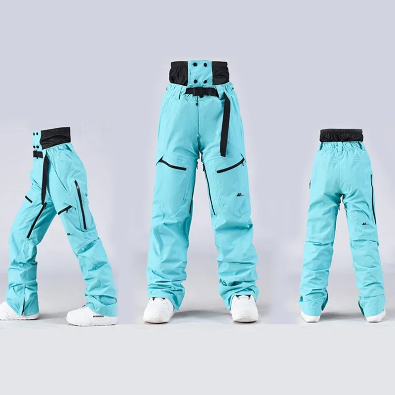 2024 толстые теплые мужские костюмы для сноуборда ветрозащитные