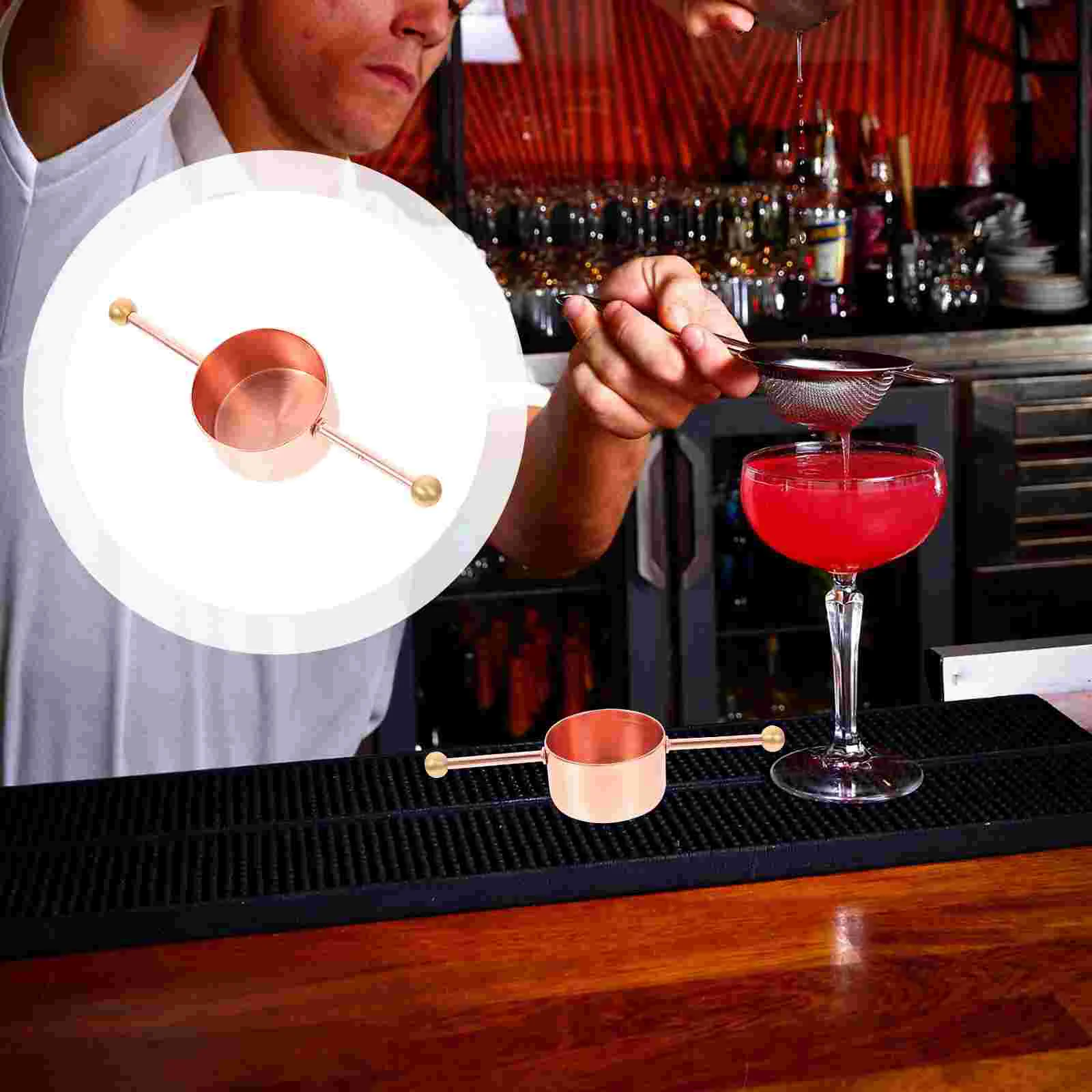 

Double Jigger with Handle Bartender Measuring Cup Bartender Measuring Tools Bartender Tools