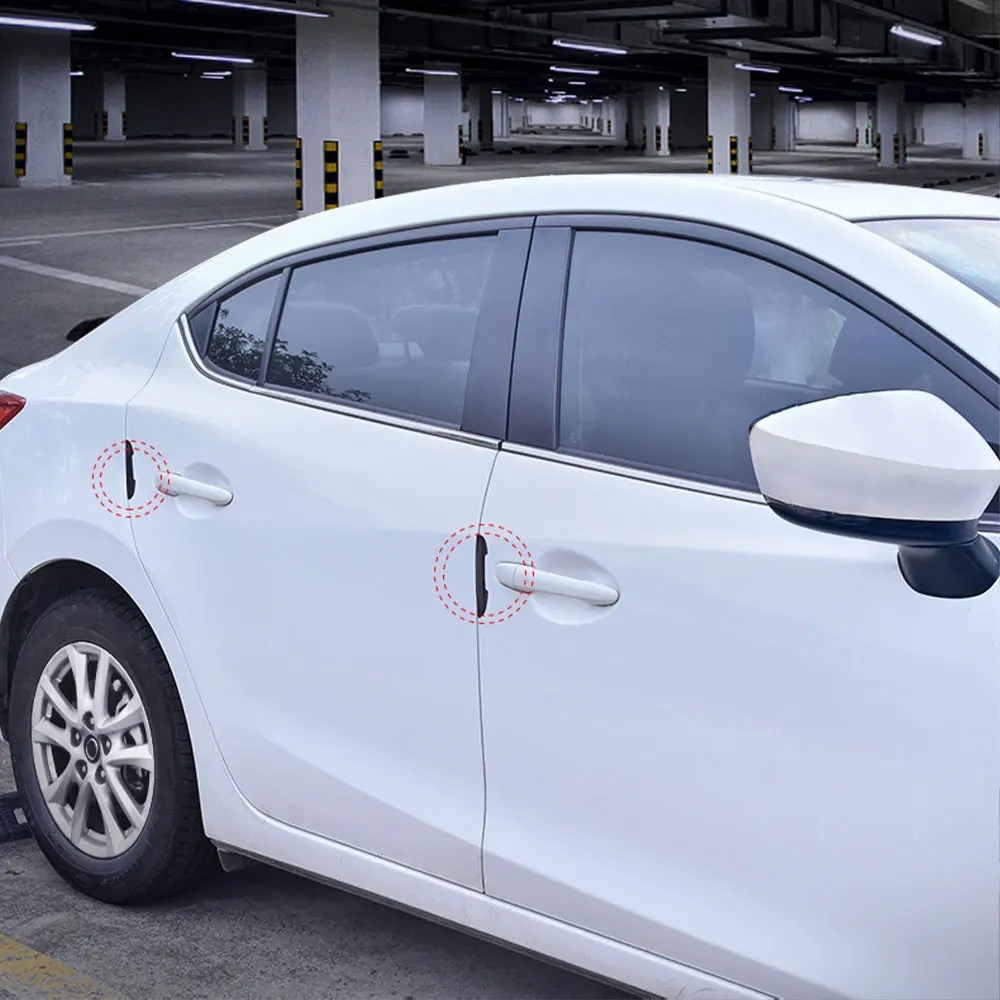 Креативная наклейка на край двери автомобиля резиновый материал