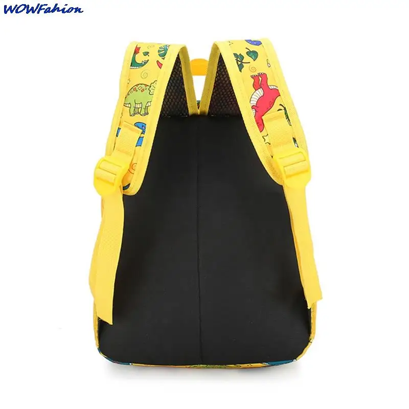 Children's Kindergarten Cartoon Colorful Dinosaur Backpack Kids Preschool Toddler Boys Girls Baby Casual School Book Bags 