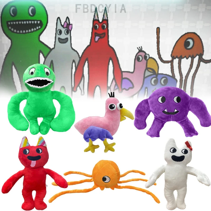 

24 стиля Garten of Banban плюшевая игрушка игра Мягкая кукла анимация охватывающий мультяшный персонаж мягкий удобный плюшевый подарок для ребенка