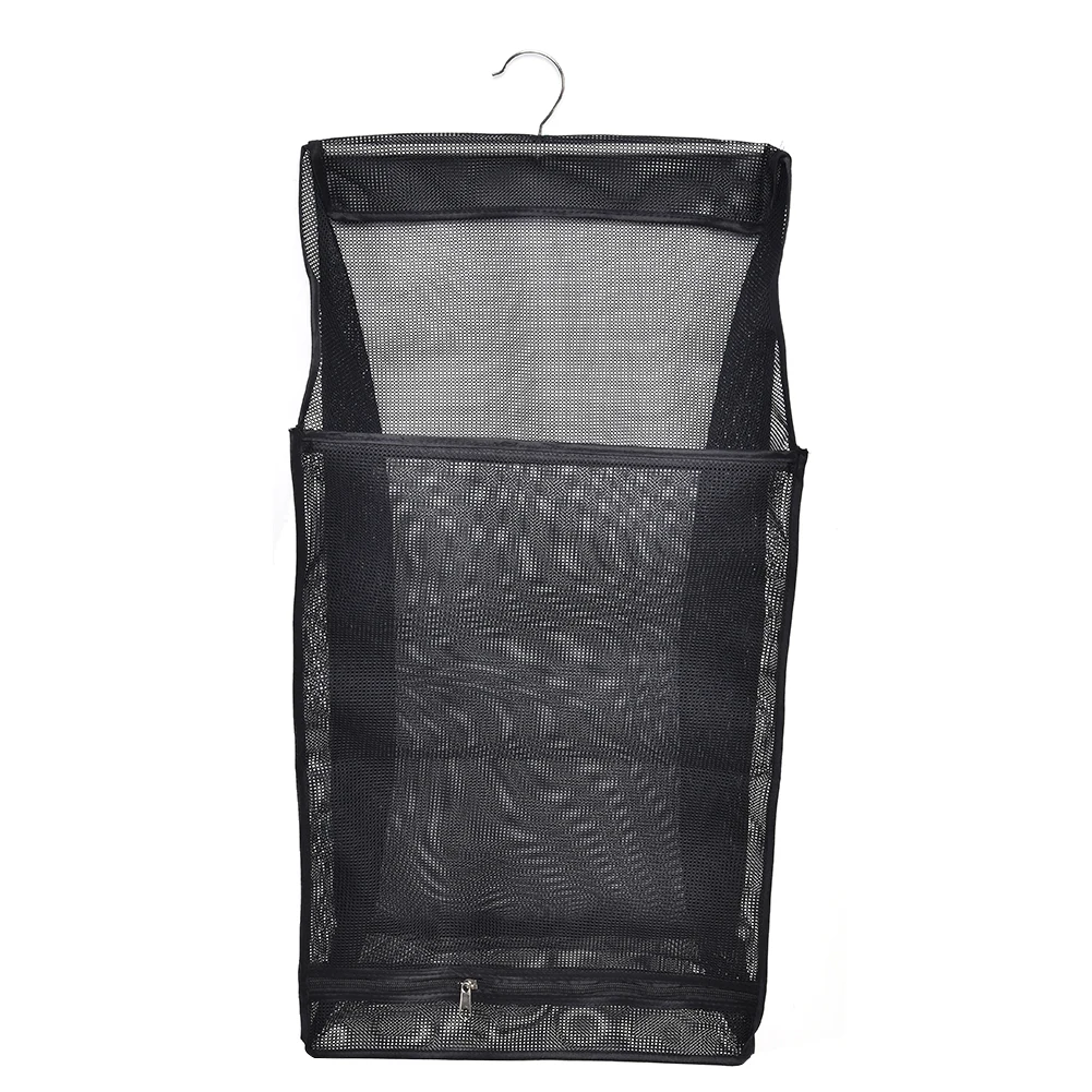 

Portable Hanging Mesh Laundry Hamper Collapsible for Storage Clothes Hampers for The Kids Room College Dorm or Travel