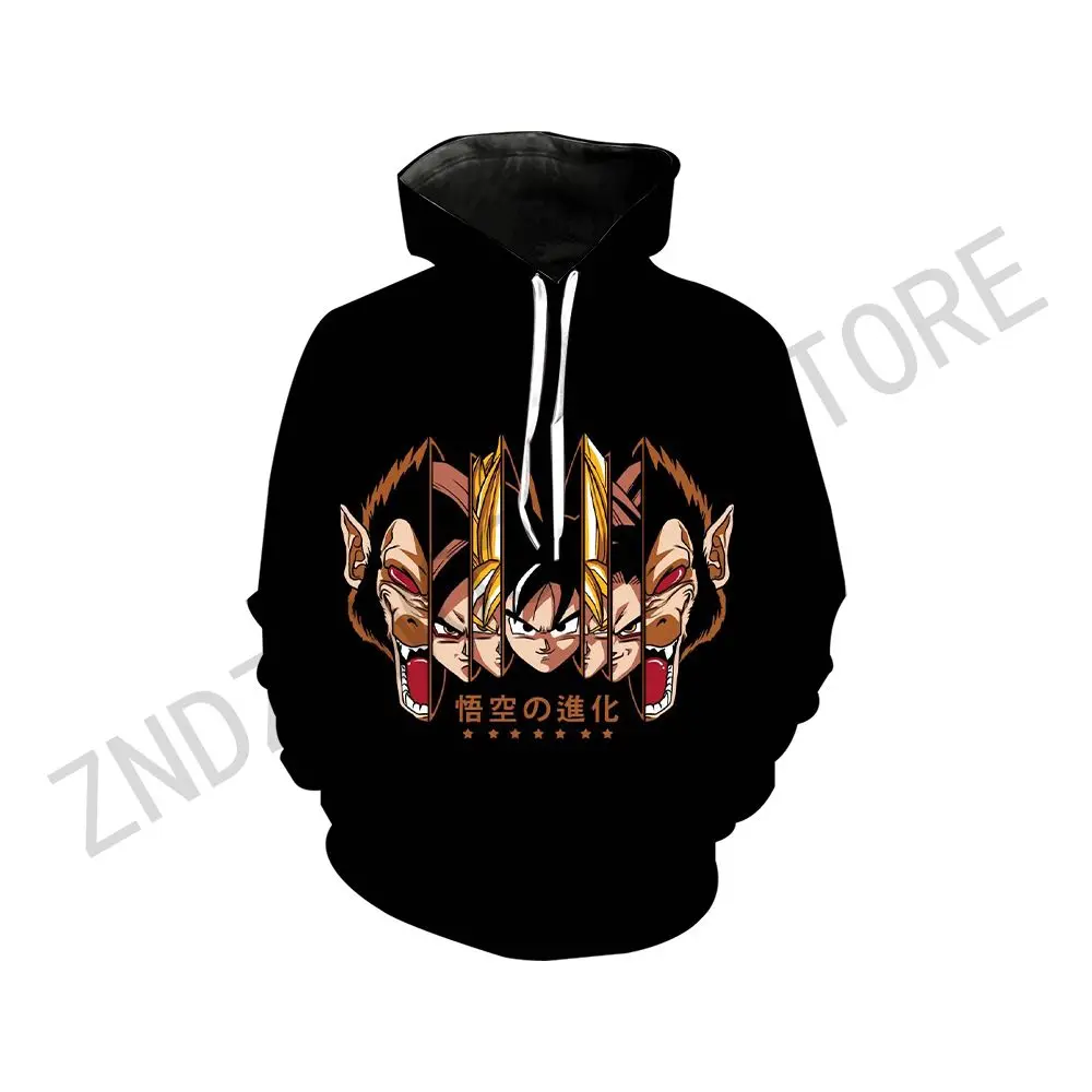 

Hoodie Streetwear Hoodies for Men Vegeta Goku Men's Sweatshirt Hoody High Street Clothing Quality Essentials Oversized 110-7XL