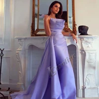 caroline long saudi arabia evening dress 2022 full pleat long prom gowns dubia mermaid vestidos party de fiesta custom made