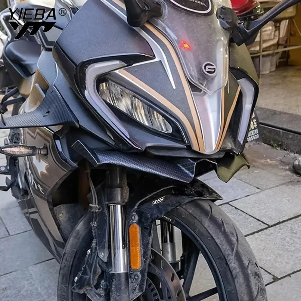 Передняя обтекатель мотоцикла 2023 аэродинамическая крыла с фиксированным