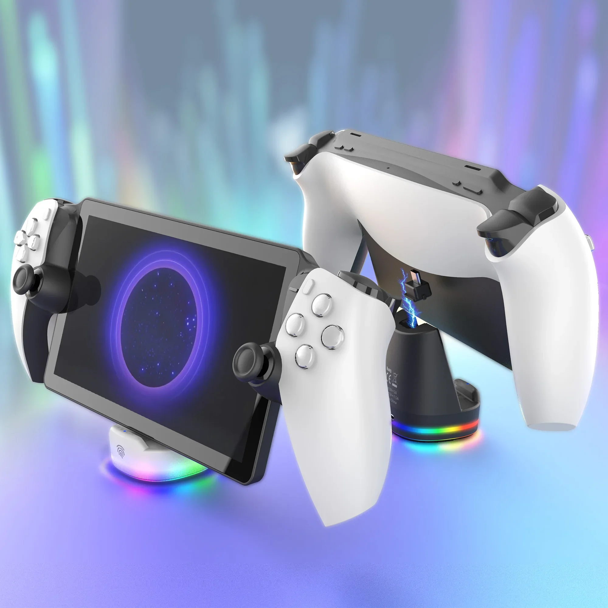 Зарядная станция IPEGA PG-P5P25 для Playstation Portal подставка зарядки PS с портативной