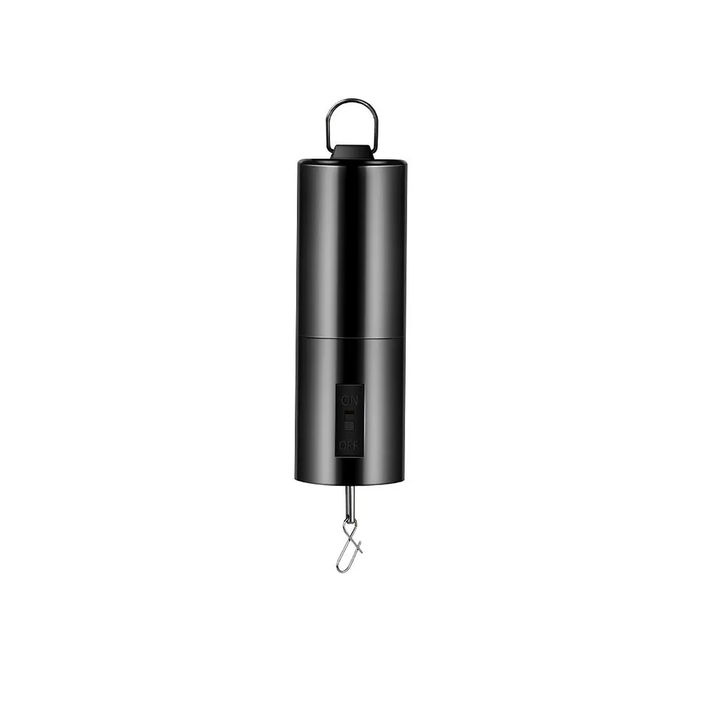 30RPM Rotating Wind Chimes Motor Hanging Wind Spinner Rotatable Motor Yard Display Decoration Parts LR20 Power Plastic Black