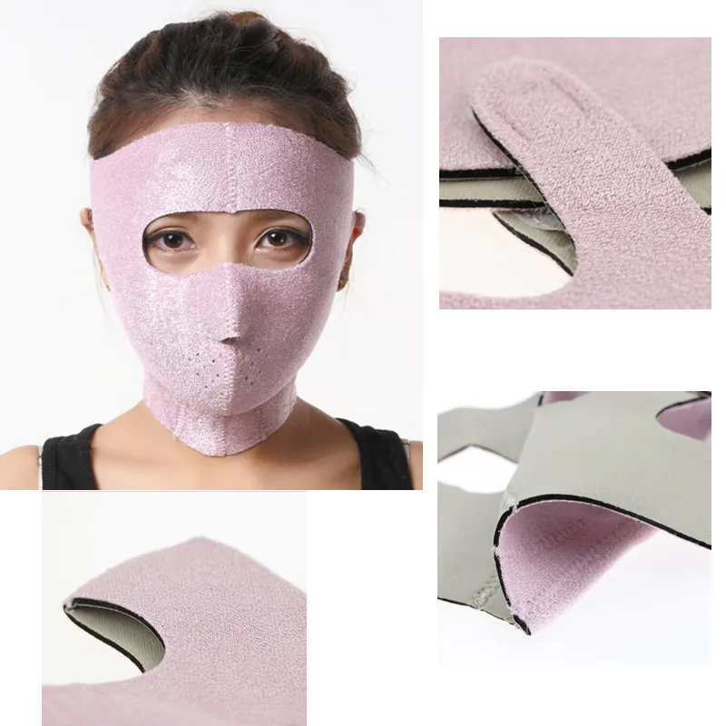 

Double Chin Lifting Mask V Shape Mask 3D Face Slimming Beauty Wellness Bandage Massage Relax Sleep Facial Tools