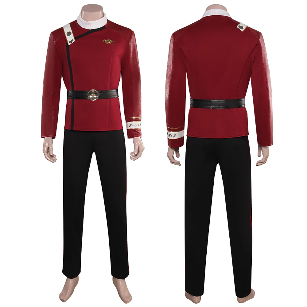 

Adult Men Male Pike Cosplay Costume Top Pants Belt Role Playing Uniform Outfits Halloween Carnival Party Disguise Clothing