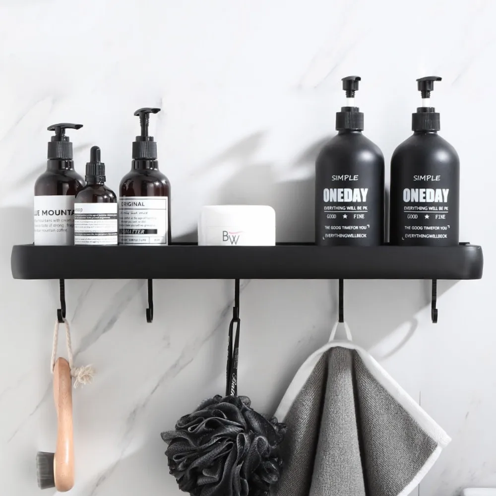 

Полка для ванной комнаты, полка для хранения шампуня, душа, стойка-органайзер, угловые полки, настенное пространство, алюминиевый кухонный д...