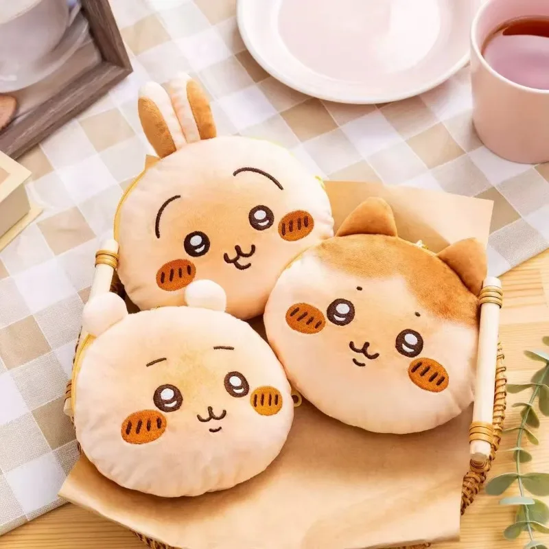 Chikawa Dorayaki кошелек для монет Hachiware плюшевая кукла аниме Kawaii Usagi сумка кулон брелок