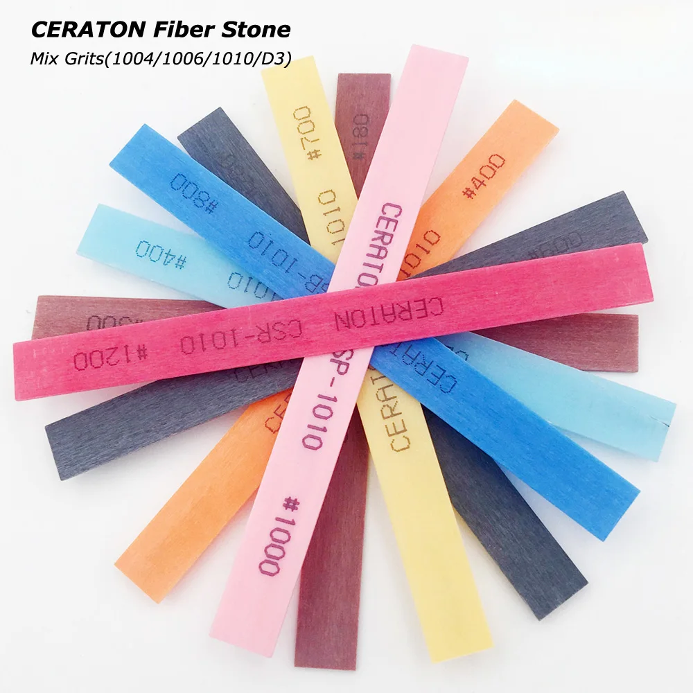 Фото 9 шт. смешанные пояса, Япония CERATON 1004 1006 1010 D3, круглый керамический волокно, камень для плесени, металлическая полировальная палочка, зернистость 180 ~ 1200 №3