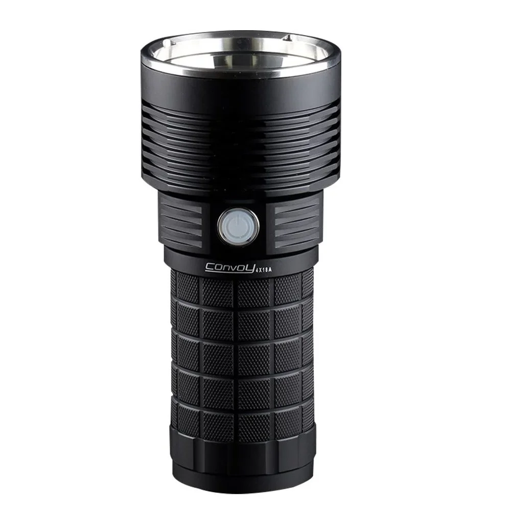 Светодиодный фонарик Convoy 4X18A SBT90.2 5400LM с контролем температуры перезаряжаемый