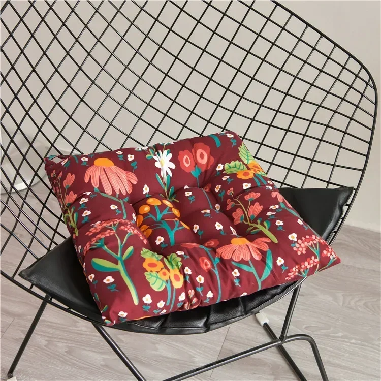 

Квадратная подушка для стула, полиэстер/хлопок, 40x40 см