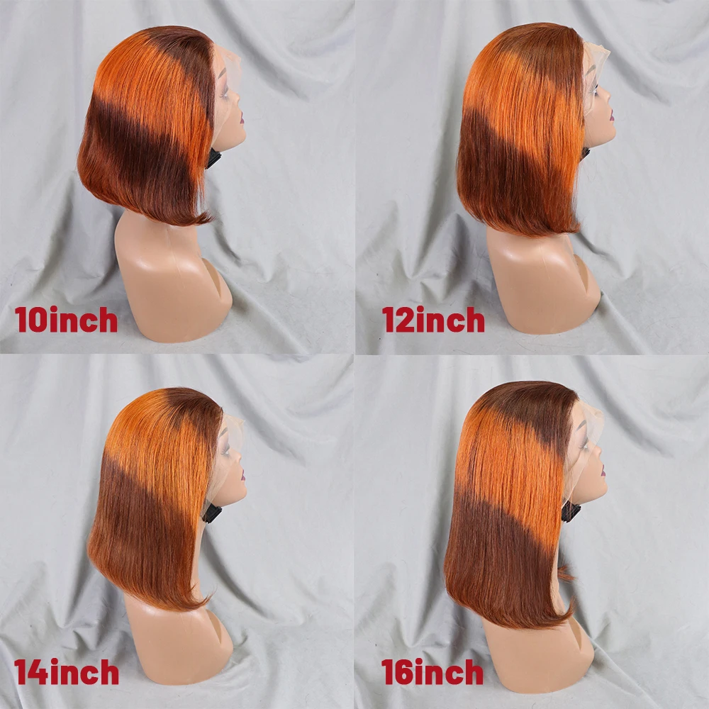 4-350-4 Цвет 200% Плотность 13x4 Кружевные фронтальные прямые человеческие волосы