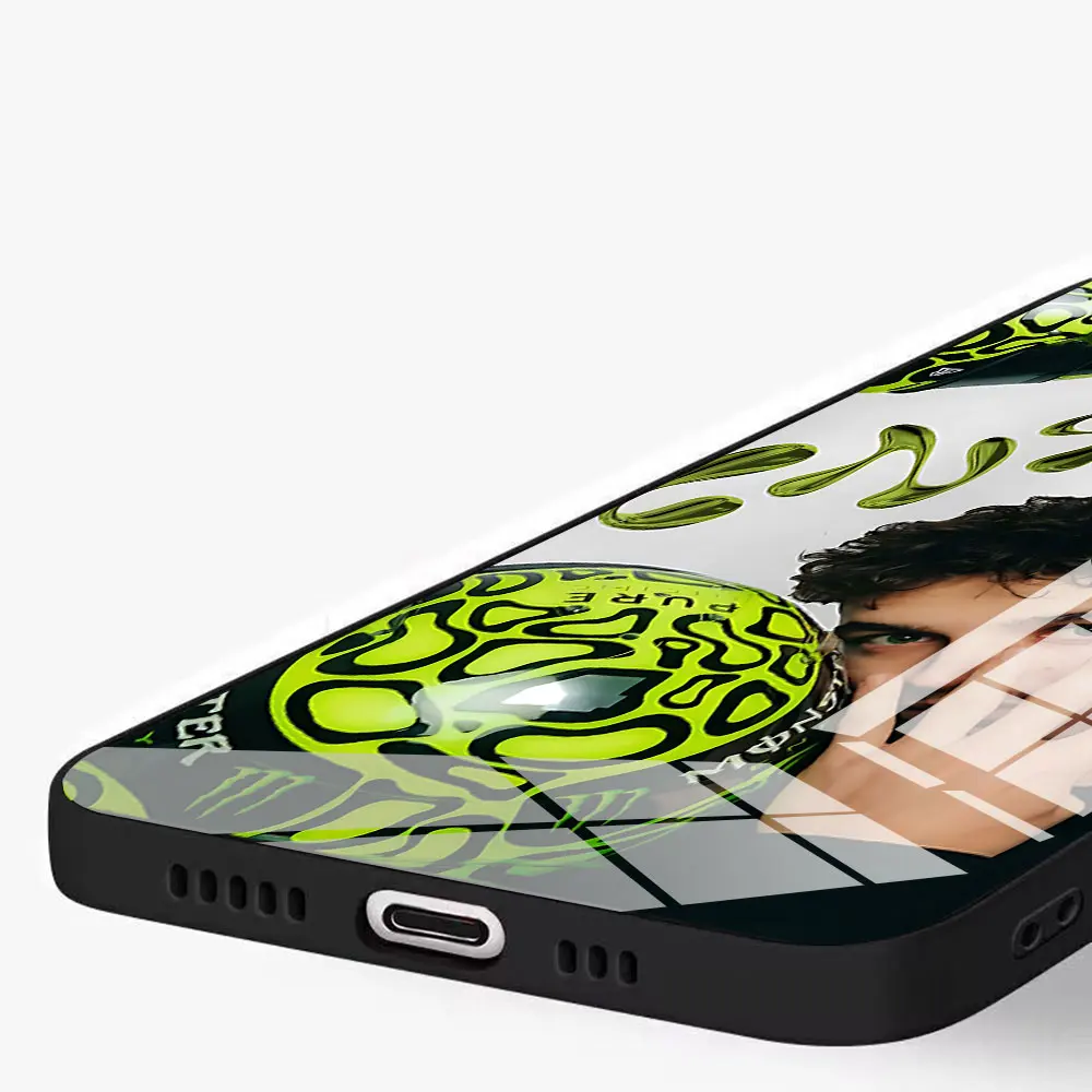 Formula 1 F1 L-Landos N-Norris Phone Case For iPhone 16 15 14 13 12 Mini 11 Pro XS Max XR X SE 20 8 7 Plus Glass Soft Back Cover