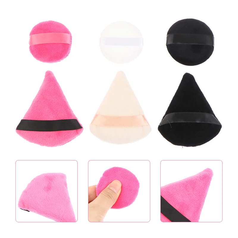 

1 шт., Бархатная мини-губка для макияжа лица