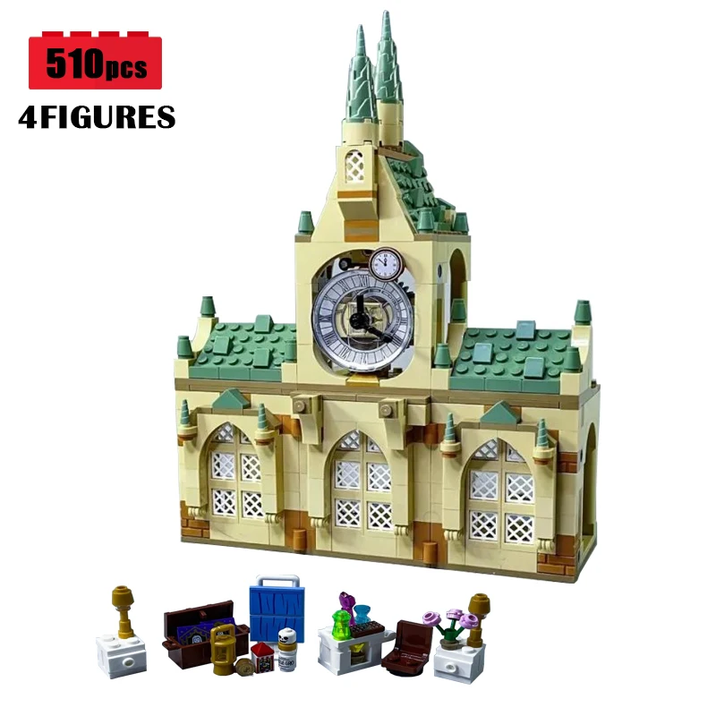 

IN STOCK 510pcs Classic Castle Building Blocks Model 76398 Scenes Hospital Wing Modular Bricks Kids Toys Christmas Gift