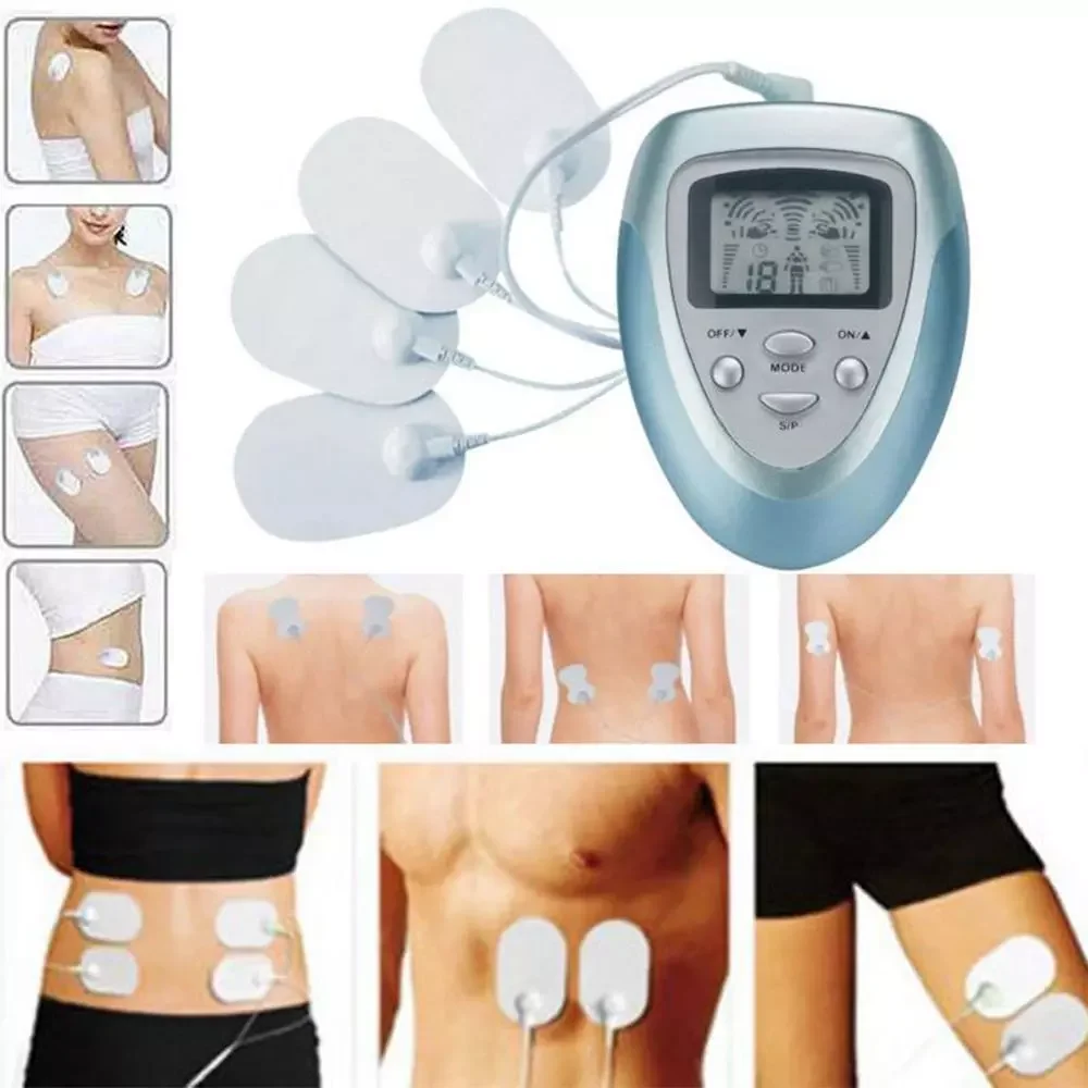 

Body Tens Machine Digital Therapy Full Massager Pain Relief Acupuncture Slimming Massage Fitness At Home Office Shop