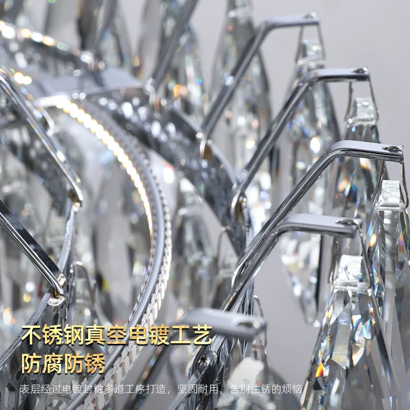 Круглые хрустальные люстры K9 для гостиной хрустальное большое освещение