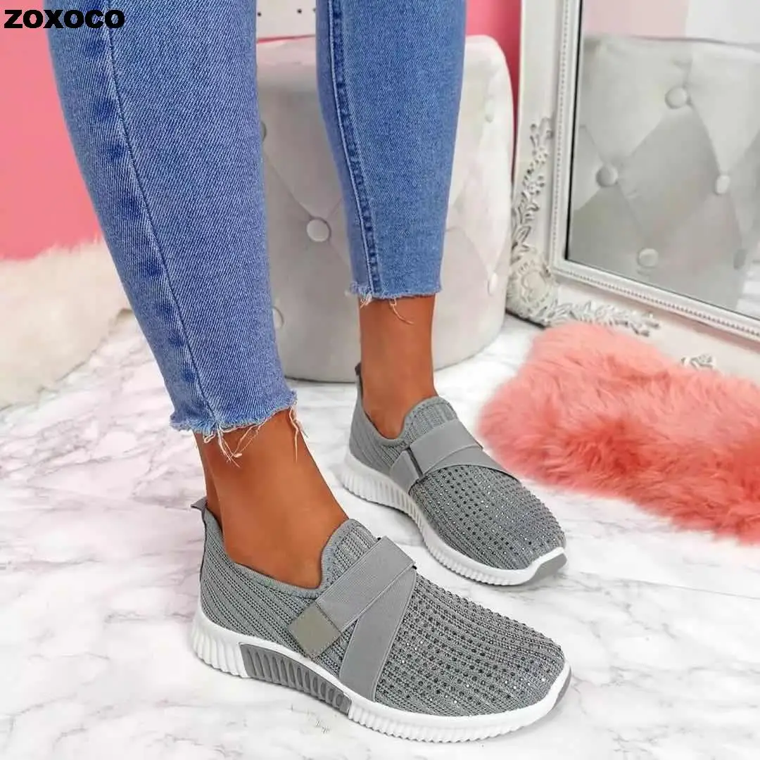 Sneaker Women Shoes Sport Casual Shoes for Women 2022 Mesh Breathable Solid Shoes New Style Female Chaussure Femme Zapatos Mujer
