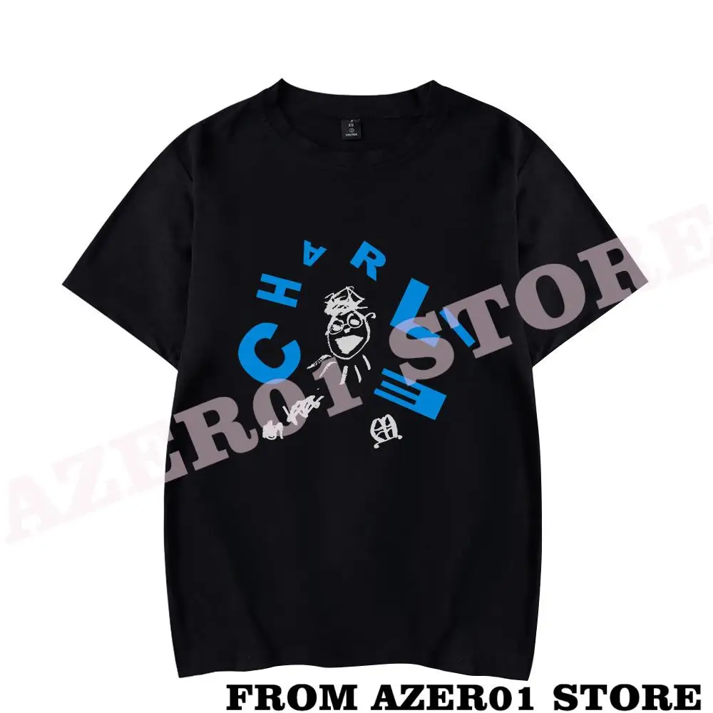 

Футболка Мужская/женская с коротким рукавом, уличная одежда с принтом лица скрибля потча, топ с логотипом, лето