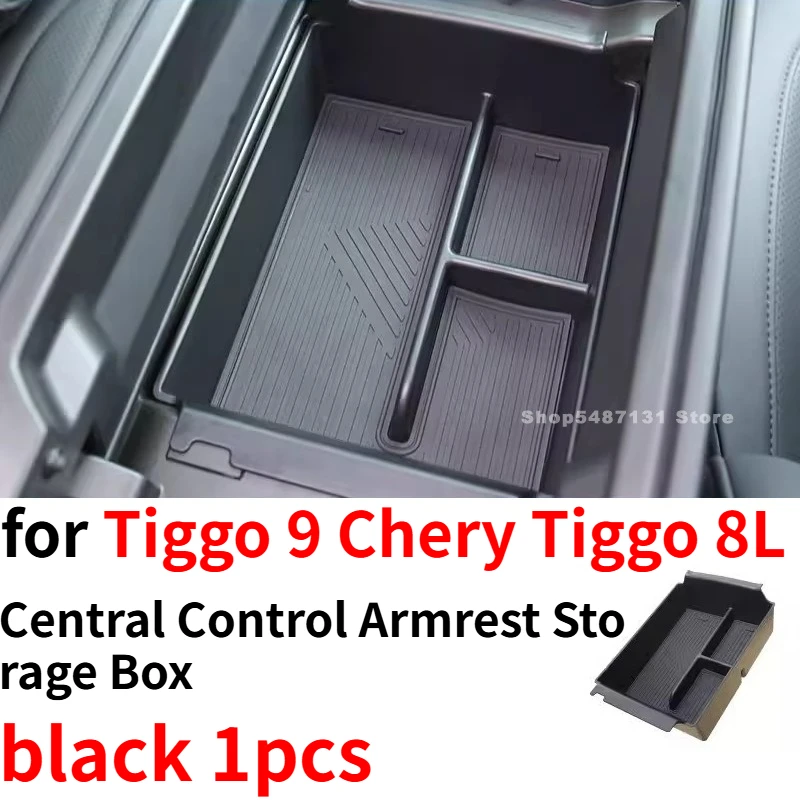 

Автомобильный ящик для хранения подлокотника с центральным управлением для Tiggo 9 Chery Tiggo 8L, аксессуары для интерьера 2024 2025