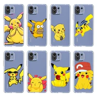 anime cool pikachu for xiaomi mi 12 12x 11ultra 11i 11t 10 10t 9 9t pro lite 4g 5g soft transparent phone case coque capa cover