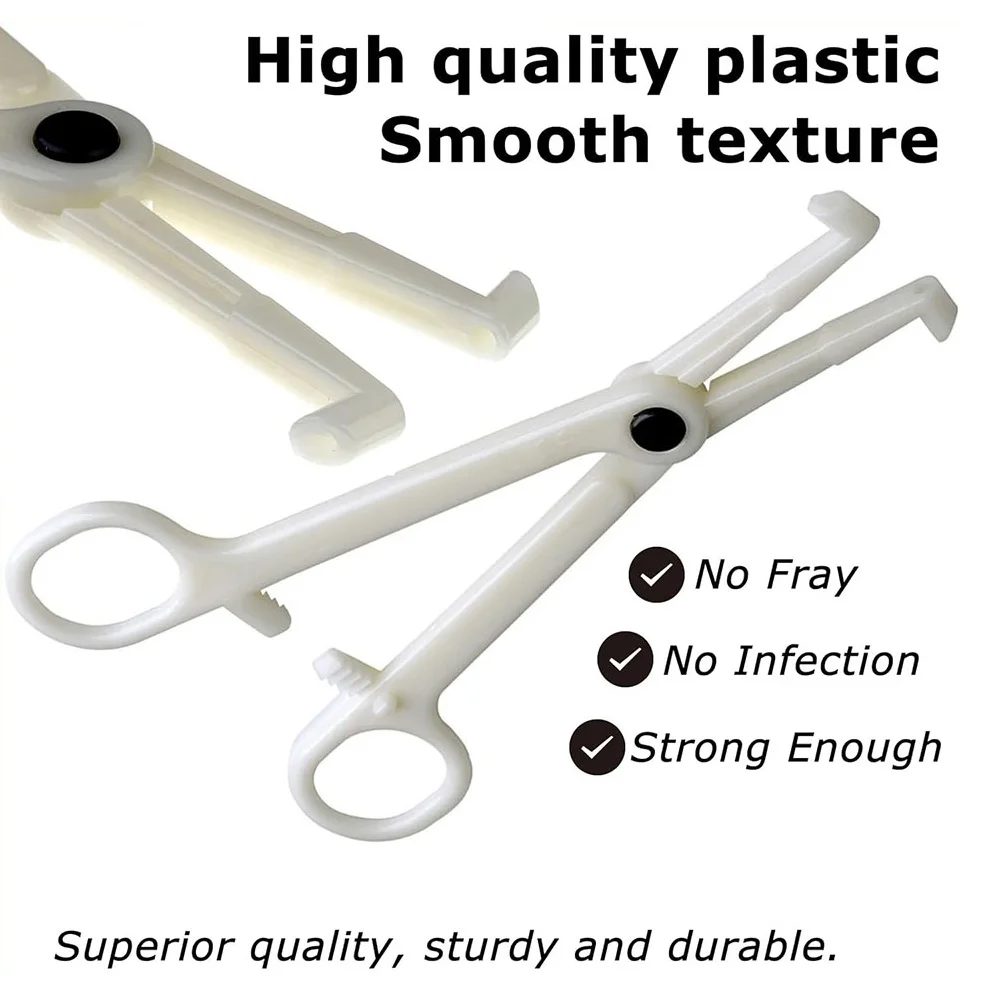 Одноразовые зажимы для пирсинга 30/25/5/1 шт. перегородки плоскогубцы пластиковые