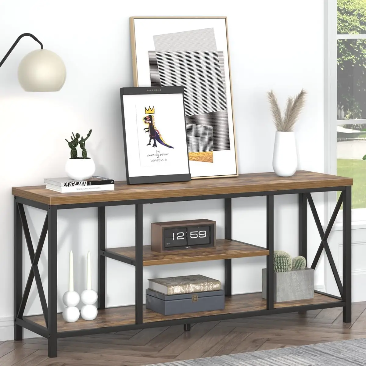 55-дюймовая подставка для телевизоров до 65 дюймов современный развлекательный